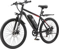 26' Electric Bike for Adults, E-Bike Commuter–500W Brushless Motor,375/749WH, 7-Speed, Front Suspension Fork, 20/28MPH Top Speed, 40+ Miles Long Range