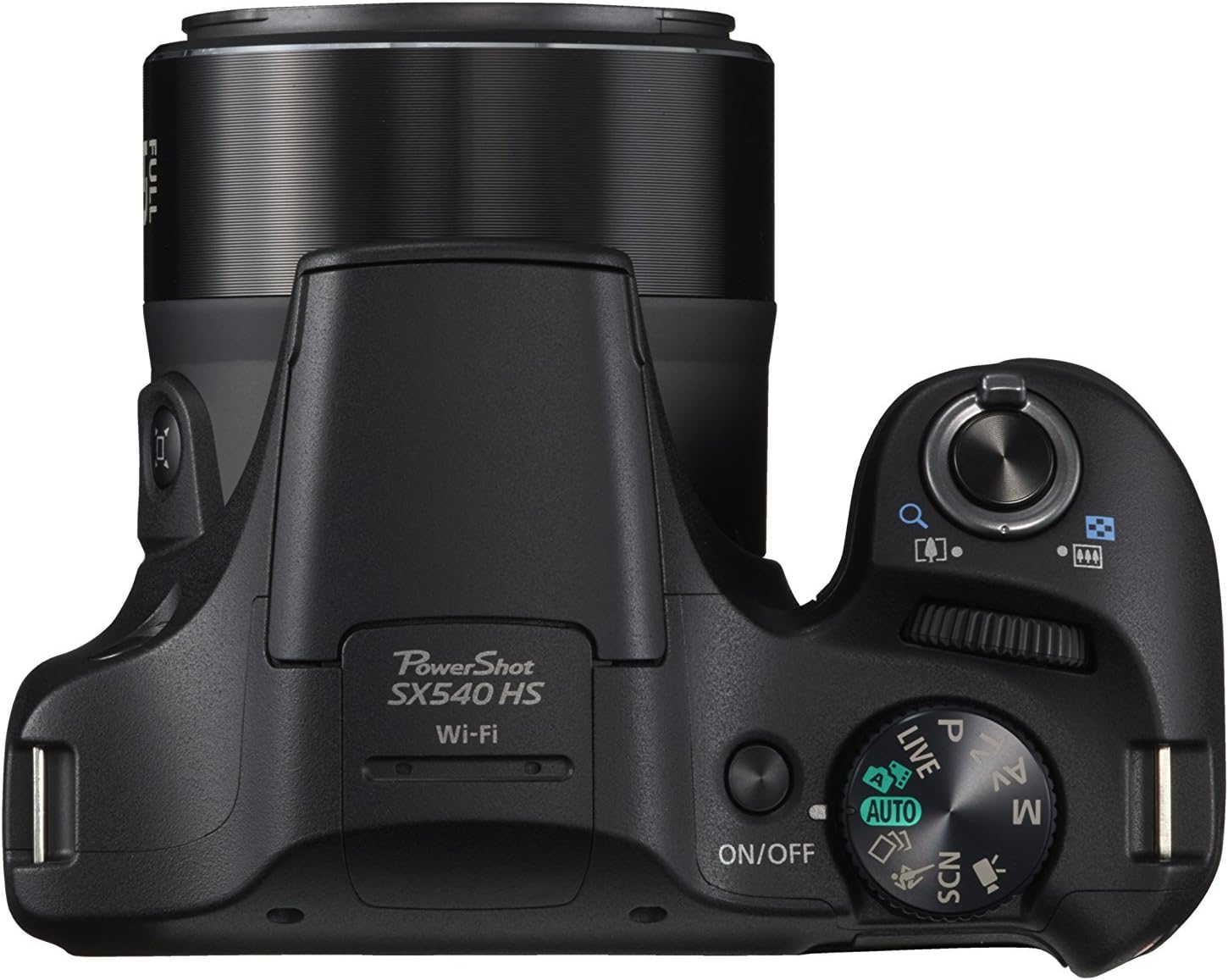 Canon PowerShot SX540 Digital Camera w/ 50x Optical Zoom - Wi-Fi & NFC Enabled (Black) (Renewed)
