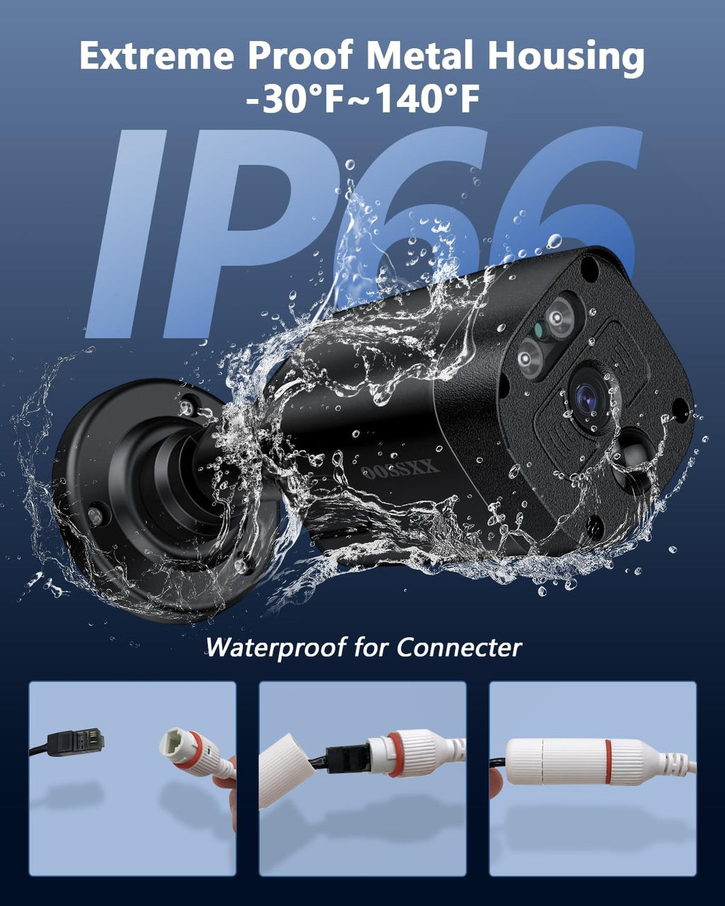 (2026 Update) 4K PoE Security Camera System w/PIR & AI Human Detection, 12CH NVR w/ 3TB HDD, 4 Cameras, 130° Ultra Wide Angle, 45-Day Recording, 2-Way Audio, Remote Control, No Monthly Fee