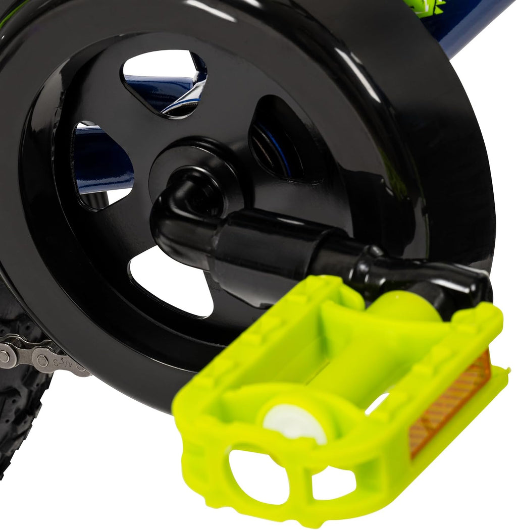 Huffy Upshot 12/16/20 Inch Boy's Bike for Kids, Multiple Color Options Available, Removable Training Wheels, BMX Design, Designed for Growth, Durable Construction, EZ Build Assembly