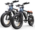 Ebikes for Adults | 1500W | 33MPH | 40/75 Miles | 48V 15.6AH Removable Battery | 7-Speed | 3 Modes | Full Suspension | Dual Disc Brake | 20'' All-Terrain Fat Tires | UL 2849 Certified Electric Bike