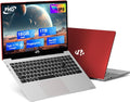 NIMO 15.6 IPS FHD-Laptop, 16GB RAM 1TB SSD Intel Pentium Quad Core N100, Computer with Backlit Keyboard Fingerprint (Beat to i3-1115G4 Up to 3.4GHz) Laptops for Student, Win 11 Red