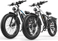 EDIKANI S01 26' Electric Bike for Adults, Peak 2000W 34MPH Fast E Bike for Men, 100 Miles Fat Tire Ebike for Adults Electric with 1104WH Removable Battery, E Bicycle for Commuter with Brake Light