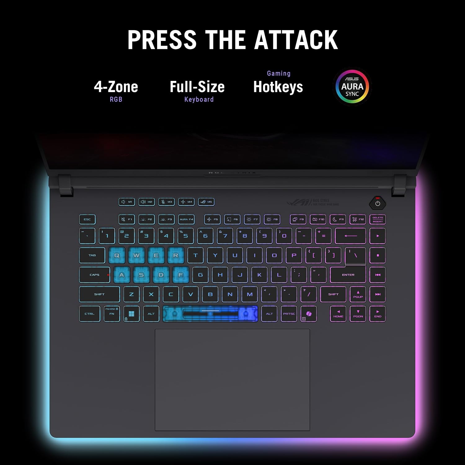 ASUS ROG Strix G16 (2025) Gaming Laptop, 16' ROG Nebula Display 16:10 2.5K 240Hz/3ms, NVIDIA® GeForce RTX™ 5060 GPU, Intel® Core™ Ultra 9 Processor 275HX, 16GB DDR5, 1TB SSD, Wi-Fi 7, Wind11 Home