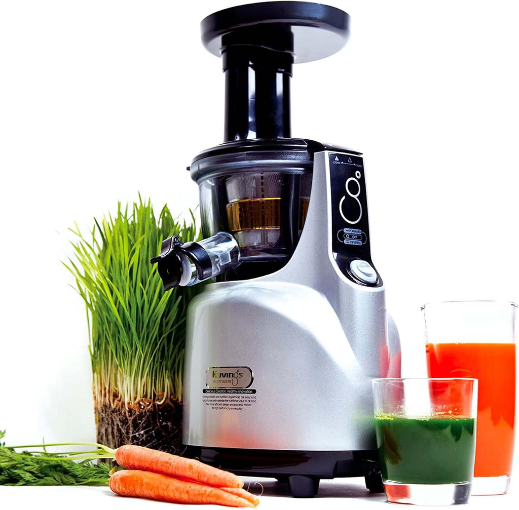 Kuvings Silent Juicer SC Series With Detachable Smart Cap, Silver Pearl