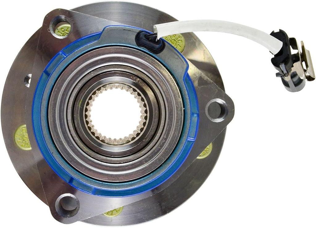 TRQ 2 Piece Front Rear Wheel Bearing & Hub Assembly Set Compatible with 2005-2011 Cadillac STS