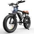 Ebikes for Adults | 1500W | 33MPH | 40/75 Miles | 48V 15.6AH Removable Battery | 7-Speed | 3 Modes | Full Suspension | Dual Disc Brake | 20'' All-Terrain Fat Tires | UL 2849 Certified Electric Bike