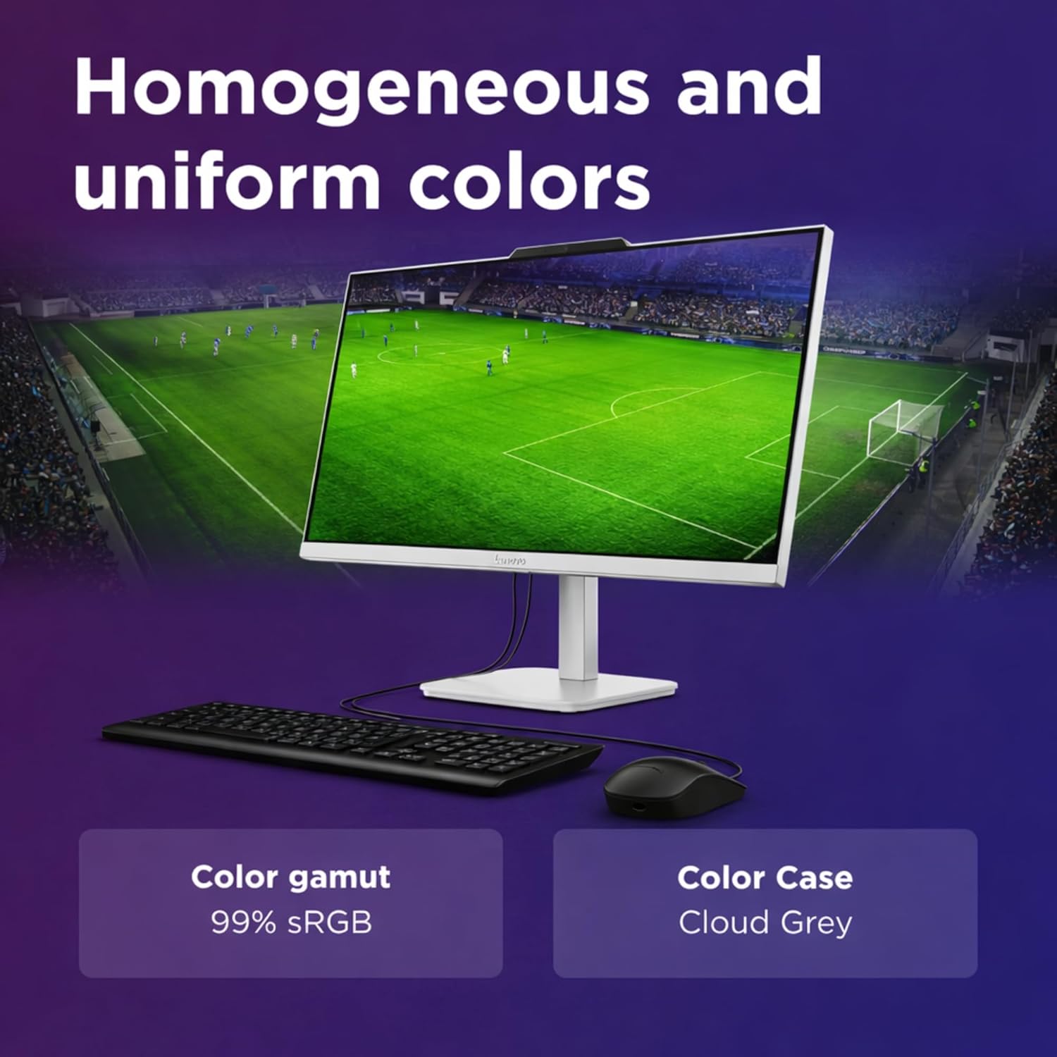 Lenovo 24' FHD All-in-One Desktop Computer - 16GB RAM - 512GB SSD - Intel 13th 8 Cores i3 CPU (Beat 11th i5) - Keyboard and Mouse - Windows 11 - Office 365 for The Web