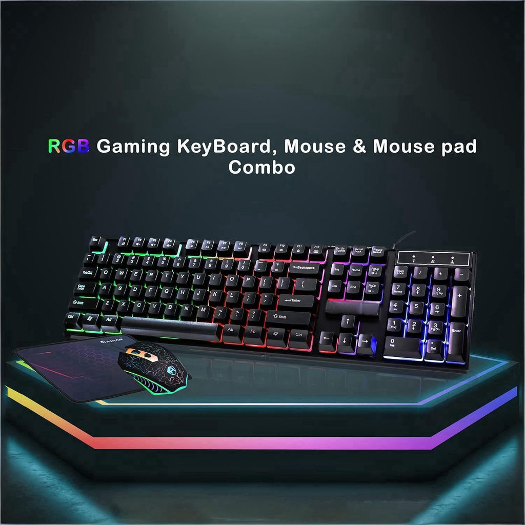 Dell RGB Gaming OptiPlex Desktop PC Computer, Intel Core i7 up to 3.9GHz, Radeon RX 550 4G, 16GB RAM, 512GB SSD, 24 Inch FHD Monitor, RGB Keyboard & Mouse & Headset, WiFi, Windows 11 Pro (Renewed)