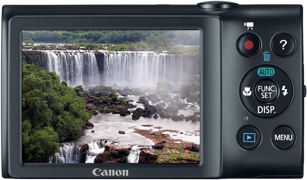 Canon PowerShot A2400 IS 16.0 MP Digital Camera with 5x Optical Image Stabilized Zoom 28mm Wide-Angle Lens with 720p Full HD Video Recording and 2.7-Inch LCD (Blue)