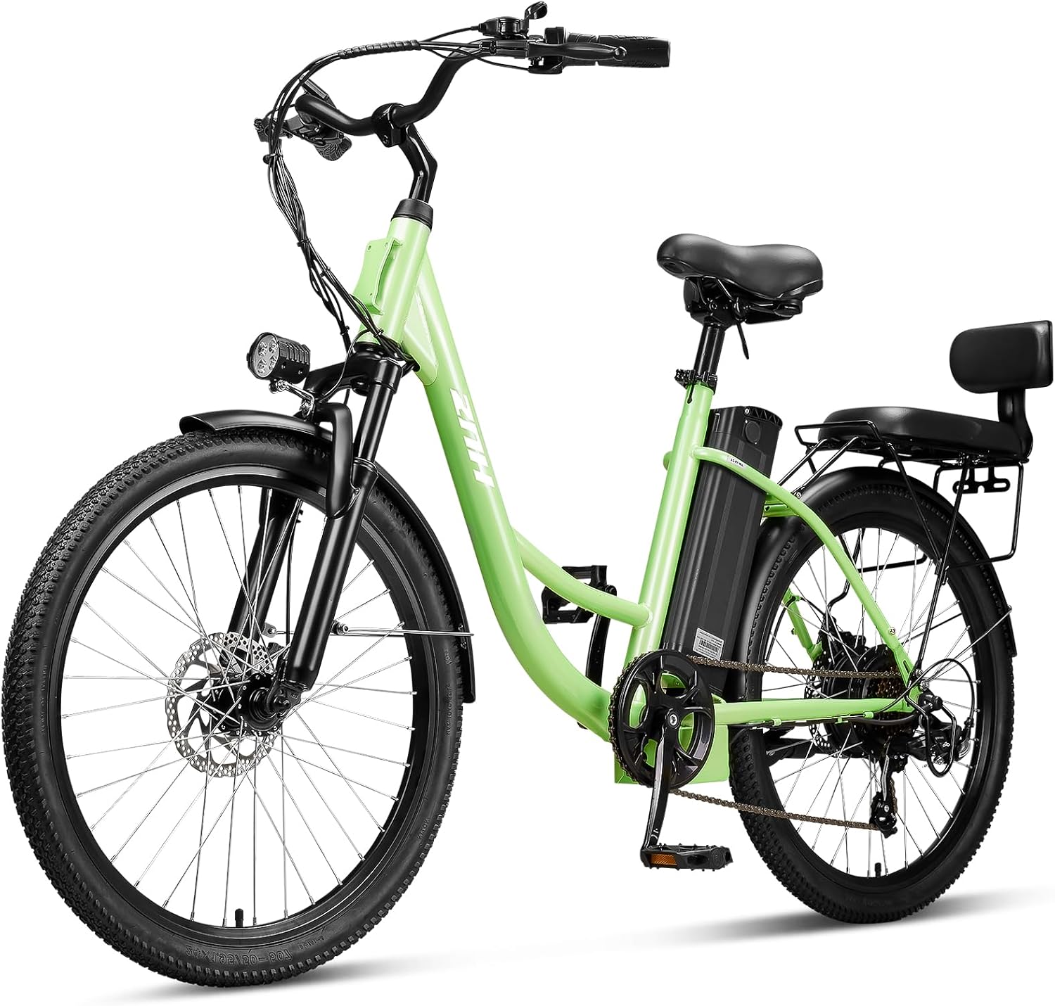 ZNH Electric Bike for Adults with 1000W Motor & 624/940.8 Wh Built-in Removable Battery, 70Miles 25 MPH Step Thru Electric Bicycle, 24'/26' Commuter E Bikes with 7-Speed, UL 2849 Certified