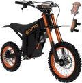 Tuttio Electric Dirt Bike Teens Adults 2000W/3000W 220NM 37MPH Electric Bike 48V 21AH Removable Battery with Hydraulic Brakes (21AH Dirt Bike)