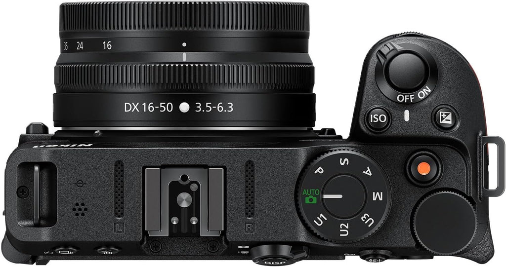 Nikon Z 30 with Wide-Angle Zoom Lens | Our most compact, lightweight mirrorless stills/video camera with 16-50mm zoom lens | Nikon USA Model