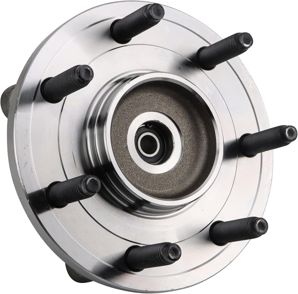 TRQ 2 Piece Wheel Bearing & Hub Assembly Set Compatible with 2009-2010 Ford F-150