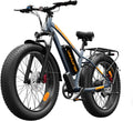 1000W Electric Bike for Adults, 7 Speed Ebike with 26' Fat Tire, Max 30MPH & 50 Miles, 48V 18.2Ah Battery, Hydraulic Disc Brake, All-Terrain Moped Style Ebike for Snow, Mountains, Sand, Road