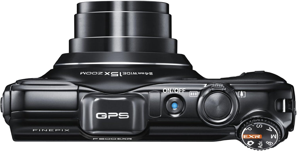 Fujifilm FinePix F600EXR 16 MP Digital Camera with CMOS Sensor and 15x Optical Zoom (Black)