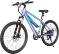 MULTIJOY Electric Bike for Adults,36V Built-in Invisible Removable Battery,350W Brushless Motor(Peak 450W) Electric Mountain Bike,26' Tires&Front Fork Suspension,UL Certified 7-Speed