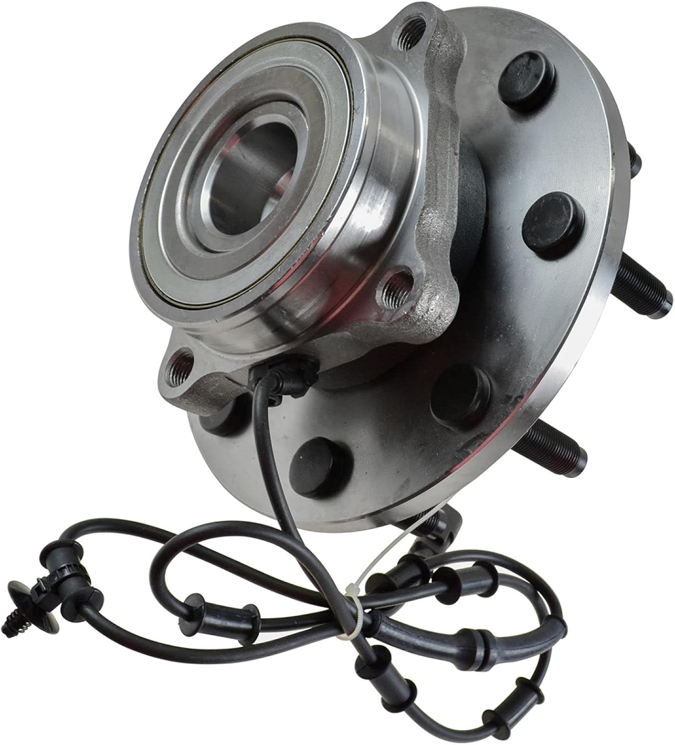 TRQ Front Left and Right Wheel Bearing and Hub Assembly Set 2 Piece Compatible with 2006-2008 Dodge Ram 1500 4 Wheel Drive 8 Lug Wheels 2006-2008 Ram 2500 2006-2008 Ram 3500