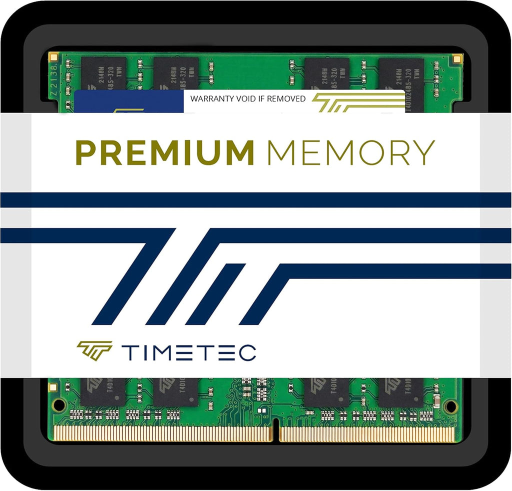 Timetec Premium 32GB KIT (2x16GB) DDR4 2133MHz (PC4-2133P) PC4-17000 SODIMM Laptop RAM – 260-Pin 1.2V CL15 Non-ECC Unbuffered Memory Module for Laptop, Notebook, Mini PC, All-in-One