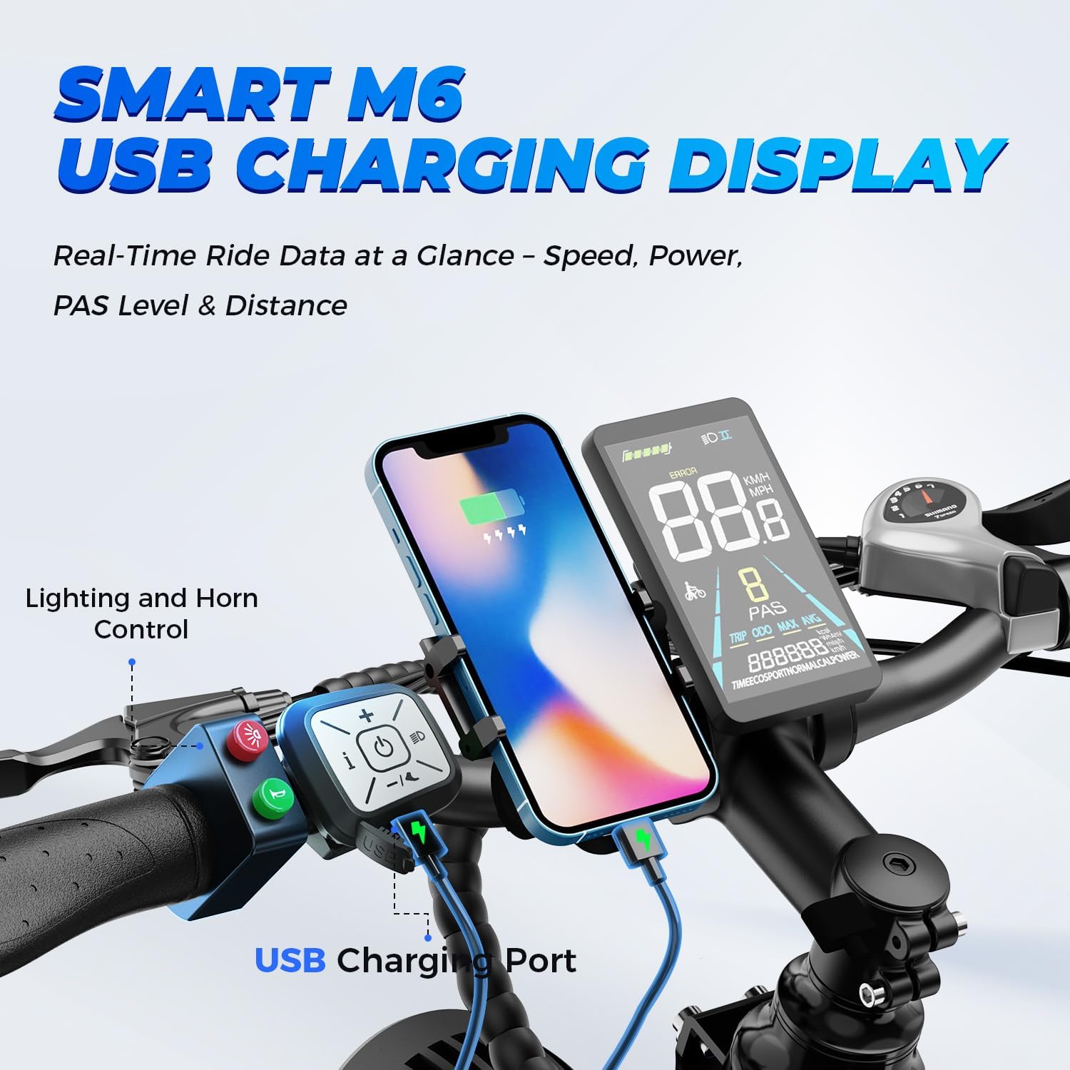 Aipas M1 Pro Electric Bike, 1800W Peak Motor Electric Bike for Adults, 26'' x 4.0'' Fat Tire Ebike, 48V 17.5Ah Electric Mountain Bike, 36MPH, 85 Miles Electric Bicycle, 7 Speed, 110NM with Rear Basket