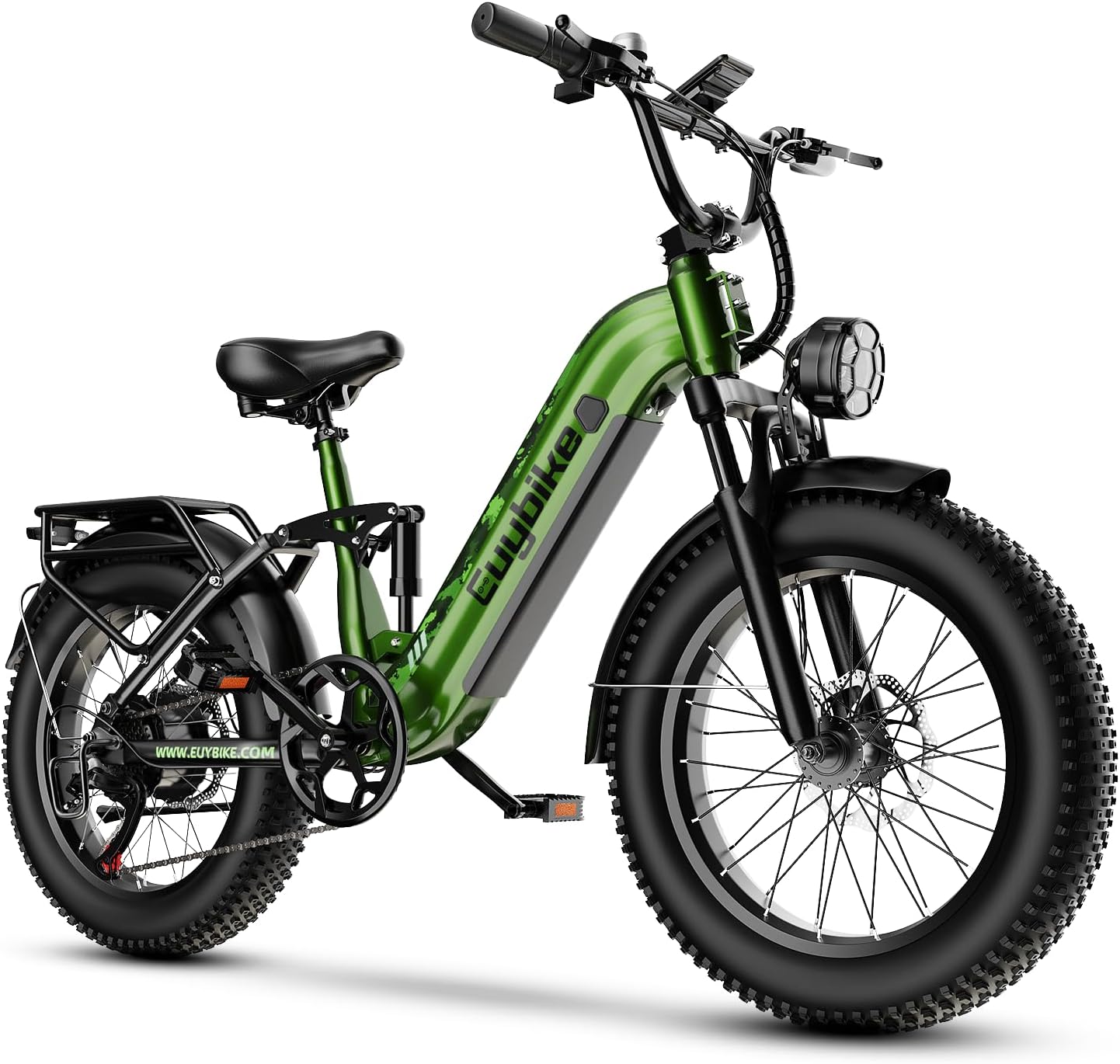 1500W Electric Bike for Adults,48V 20/25/60Ah Removable Battery Max Range 80Miles Electric Bicycle,20''×4' Fat Tire Ebike,Adult Electric Bicycles for Commute Beach Snow,E-Bike UL Certified