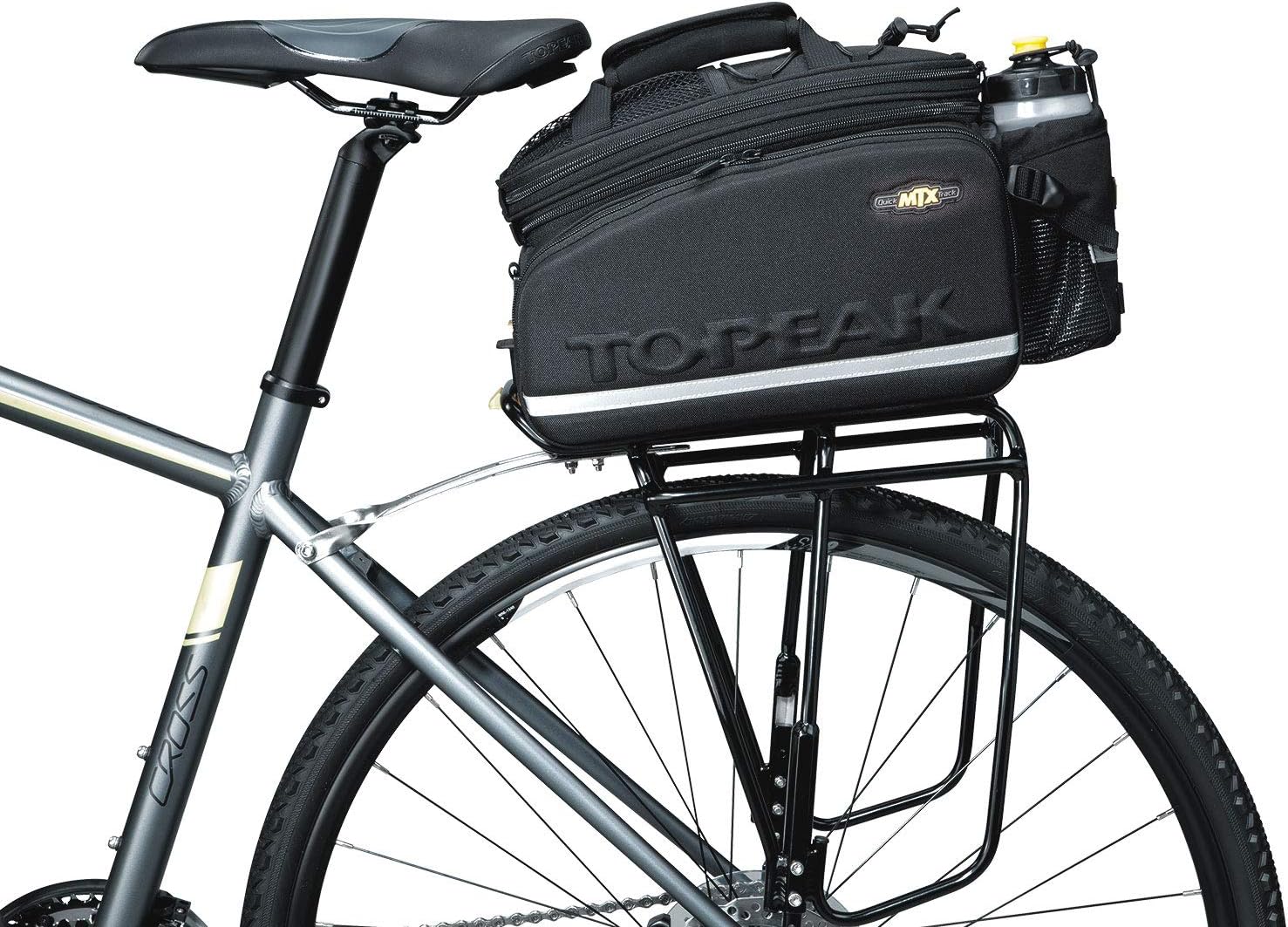 Topeak MTX TrunkBag - Rear Bicycle Bag - Spacious Storage and Easy Mounting