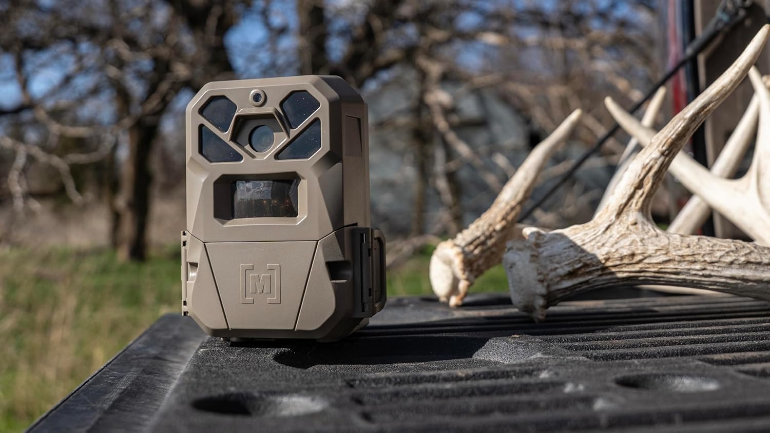 Moultrie Edge 2 Pro Cellular Trail Camera - Auto Connect Nationwide 4G LTE - On Demand 40MP Photo - 1440P Video with HD Audio - Ai False Trigger Elimination - 100 Ft Detection Range - No-Glow Flash