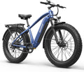 QRONGE Electric Bike for Adults 1800W Peak, 26' Fat Tire Ebike, Adult Electric Bicycles, 28MPH(PAS Mode) Electric Mountain E Bike, Up to 70 Miles, 7 Speed, Fenders, Rear Rack