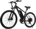 Qlife Racer Electric Bike for Adults - 21-Speed Mountain Lightweight Ebike with Peak 1000W/750W 25MPH/22MPH Brushless Motor, 375Wh Removable Battery, 26X2.1 Tire Step Over E-MTB, Up to 40 Miles