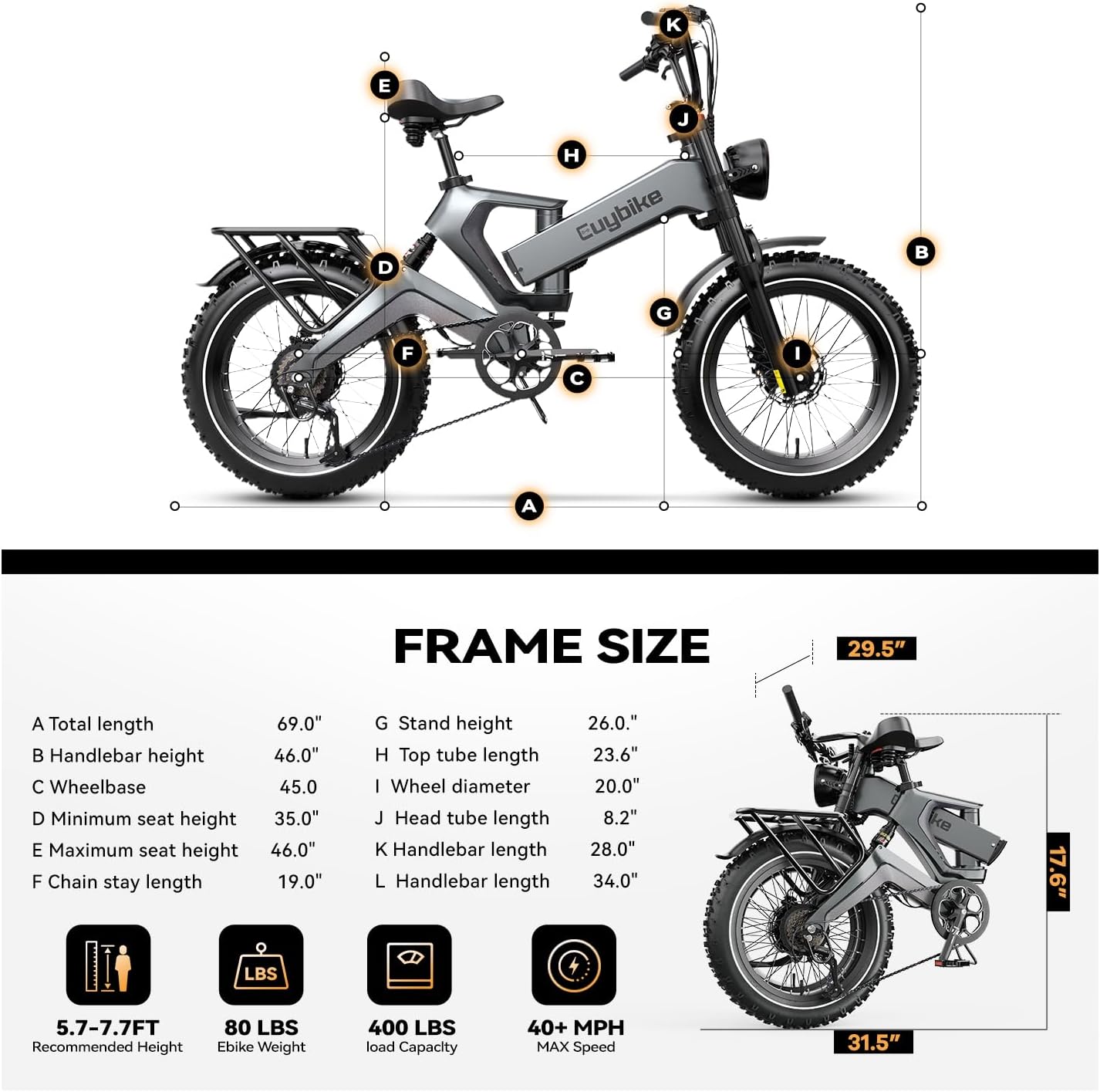 2000W/3000W Peak Motor Electric Bike for Adults, 48V/52V 25AH/30AH Battery Full Suspension Foldable Ebike, 20'x4.0' Fat Tires 35MPH Dirt Bike, 100/120 Miles Hydraulic Brake Magnesium Alloy Motorcycle