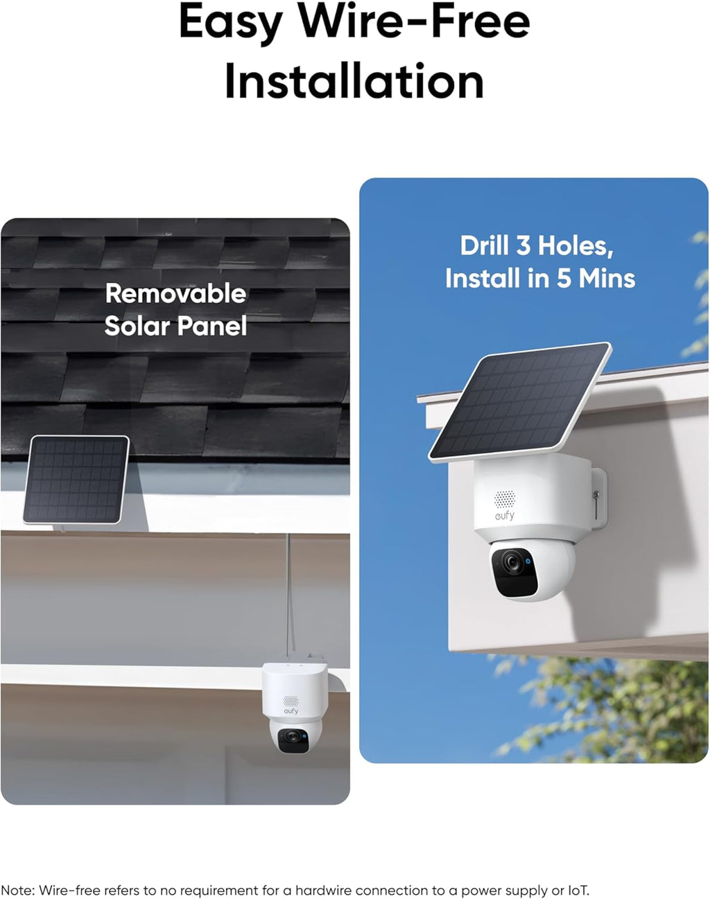eufy Security SoloCam E30, 4-Cam Pack Kit, Security Cameras Wireless Outdoor, Solar Camera Outdoor Wireless, 360° Pan, AI Tracking, 2K Clarity, No Monthly Fee, Built-in Local Storage (Up to 16TB)