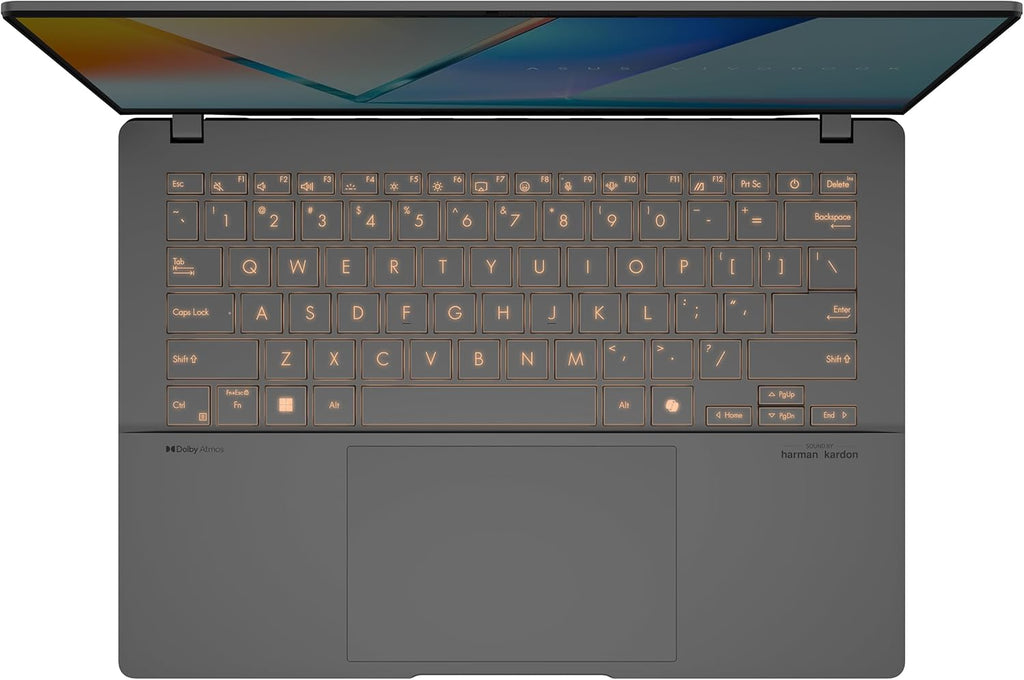 ASUS Vivobook S 14 OLED Slim Laptop, AMD Ryzen AI 9 365(10 Cores), 24GB, 1TB SSD, Customizable RGB Keyboard, Cool Silver, M5406WA-AH94