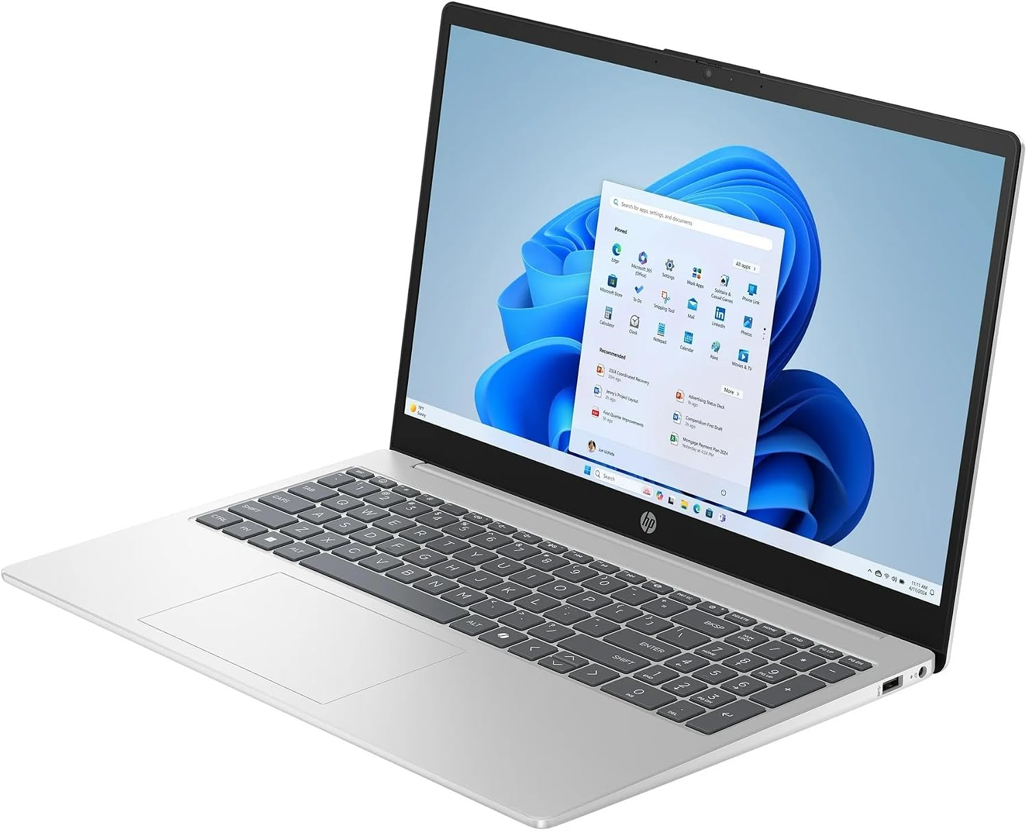 HP 15.6 Touchscreen Laptop, Intel 10 Core i5-1334U, 15.6'' FHD Touchscreen Display, WiFi 6, Intel Iris Xe Graphics, Windows 11 Pro, 16GB RAM, 1TB SSD, Copilot AI