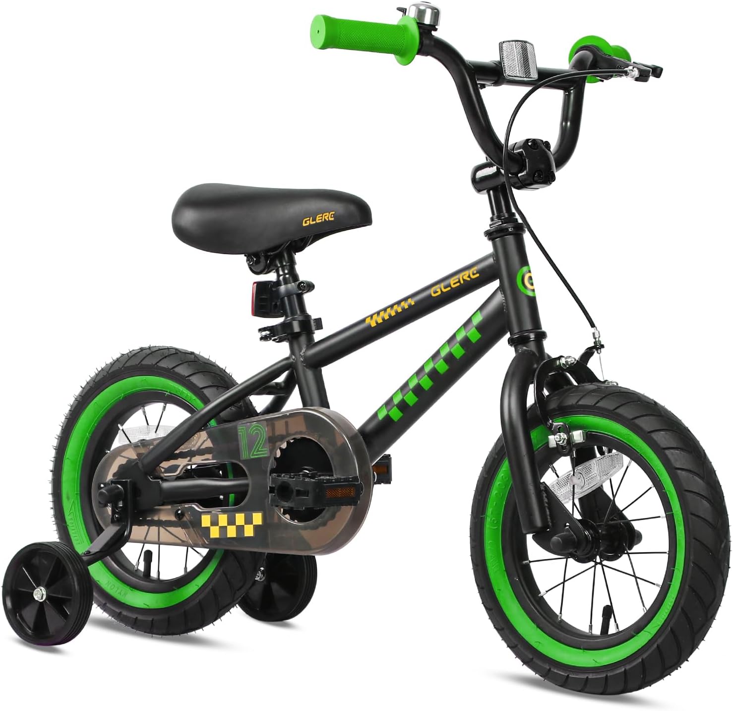Glerc NuNu 12 14 16 Inch Kids Bike BMX Style for 2-8 Years Old Boys Girls, Toddler Bicycles with Training Wheels & Coaster Brake, Multiple Colors | Toddler Bicycles, Training Wheels, Coaster Brake, Toddler Bicycles, Training Wheels, Coaster Brake