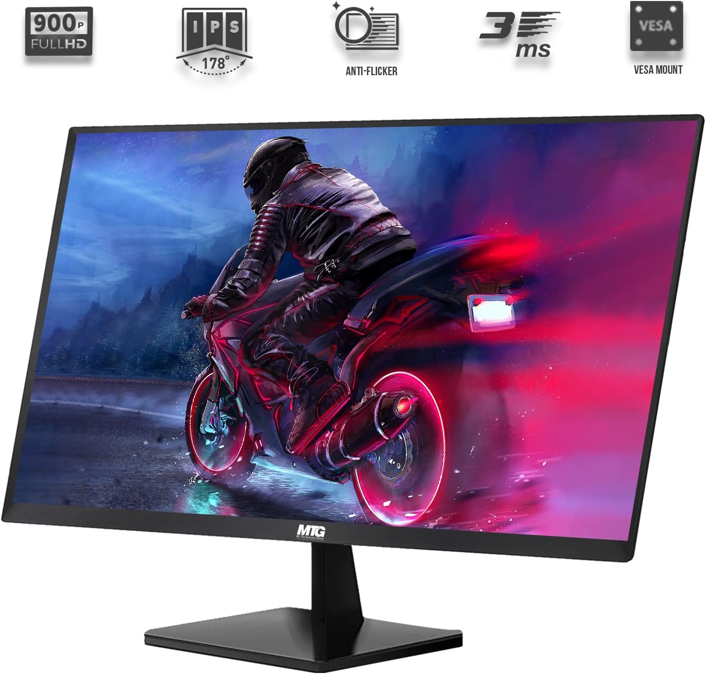 HP Elite Desktop Computer PC, 3.1 GHz, Intel Core i5, 16GB, RAM, 1TB HDD, New 22 inch LED Monitor, RGB Speaker and Keyboard Mouse, WiFi, Windows 11 (Renewed)