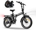 WINDHORSE 16'/ 20' Folding Electric Bike for Adults, 630W/ 983W Peak Electric Bicycle, 20MPH, 20-35/40-70 Miles Range, 288Wh/ 748.8Wh Removable Battery, UL Certified Commuter Ebike