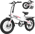 Gotrax 20' Folding Electric Bike with 40Miles (Pedal-assist1) by 48V Battery, 20Mph Power by Peak 500W, Adult Electric Bicycle with 5 Pedal-Assist Levels& LCD Display, Suitable for Commuting