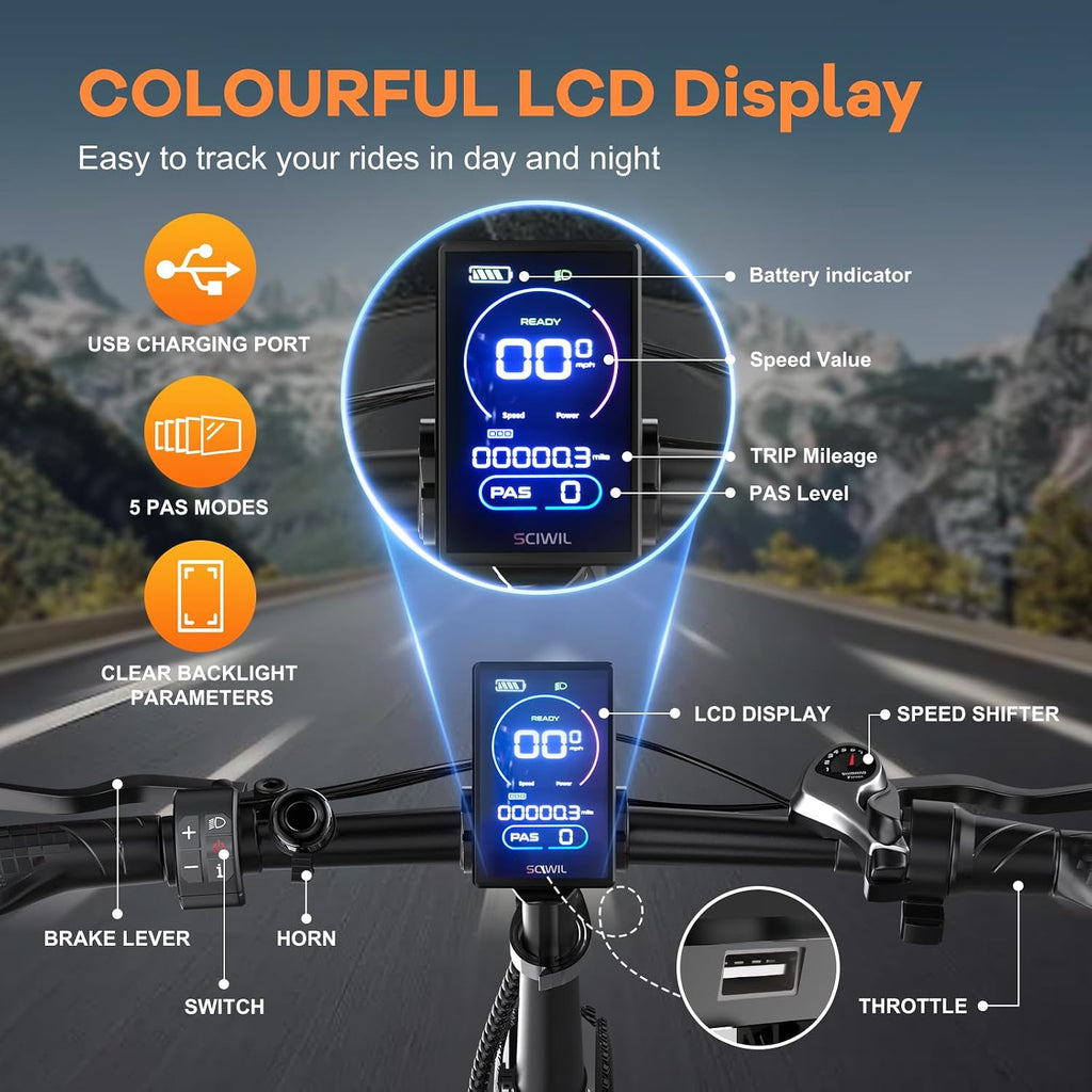 Foldable Electric Bike for Adults, 30+MPH, 48V 20Ah Removable Battery up to 80Miles, 20' Fat Tire Peak 1000W Motor Dirt Ebike Adult Electric Bicycle for City Commute Beach Mountain Adventurous E Bike