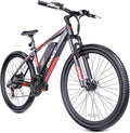Totem Electric Bike for Adults, 750W Peak 26' Ebike for Men Women Teens with 375WH Babttery 21 Speed 20Mph, Up to 40Miles Front Suspension, Commuting E-Bike Mountain Bicycle