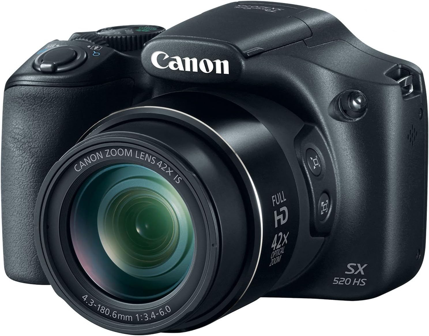 Canon PowerShot SX520 16Digital Camera with 42x Optical Image Stabilized Zoom with 3-Inch LCD (Black)