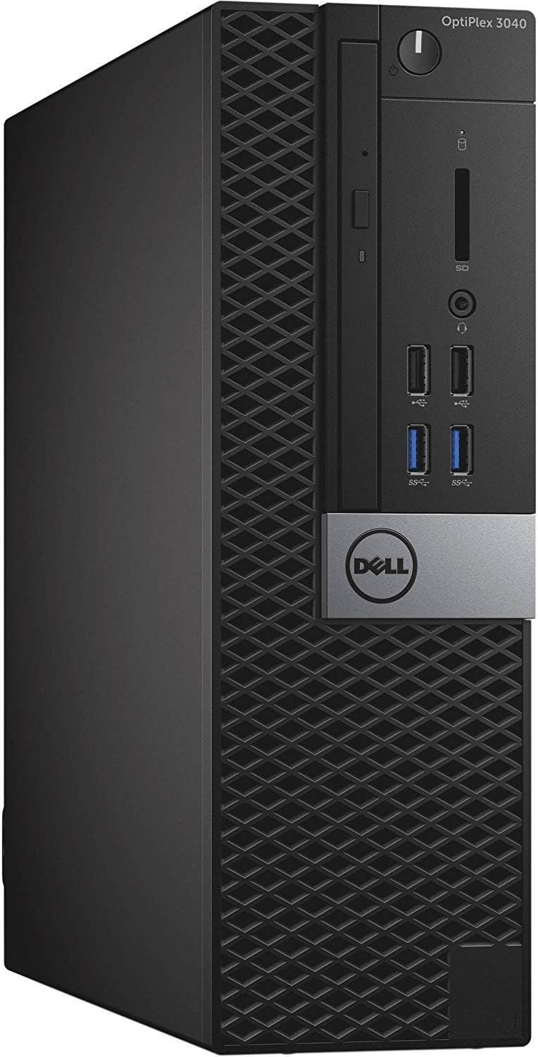 Dell Optiplex 3040-SFF, Core i5-6500 3.2GHz, 8GB RAM, 256GB Solid State Drive, DVDRW, Windows 11 Pro 64bit (Renewed)