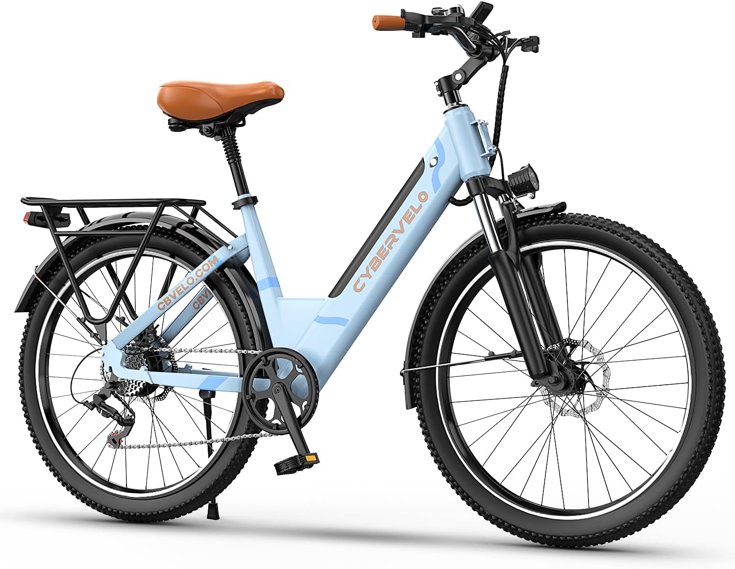 YorkE 26' Electric Bike for Adult,1000W Peak, up 80 Miles Removable Battery Ebike,Adult Electric Bicycles for All Terrain,Men Women E Bike, 7-Speed