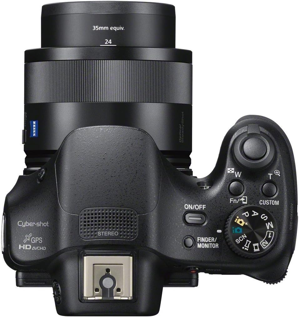 Sony HX400V Compact Digital Camera with 50x Optical Zoom, Black