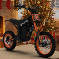Tuttio Soleil01 Electric-Dirt-Bike Teens Adults - 48V 21AH Electric-Bike 14'/12' Fat Tire Off Road E-Bike High Torque Mini E Bicycle Motorcycle Dirt Bike (US Warehouse)