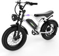 Likebike Electric Bike for Adults 1500W/2000W/3000W Peak,32/36/47MPH 20' Fat Tire Ebike, 48V 20AH/23AH/33Ah Removable Battery 7-Speed Full Suspension Mountain Bike Off Road Hydraulic Disc Brake
