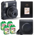 Fujifilm Instax Mini 99 Instant Camera Vintage Black. + Value Pack (40 Sheets) Shutter Accessories Bundle, Includes Style Compatible Carrying Case, Black Photo Album 64 Pockets