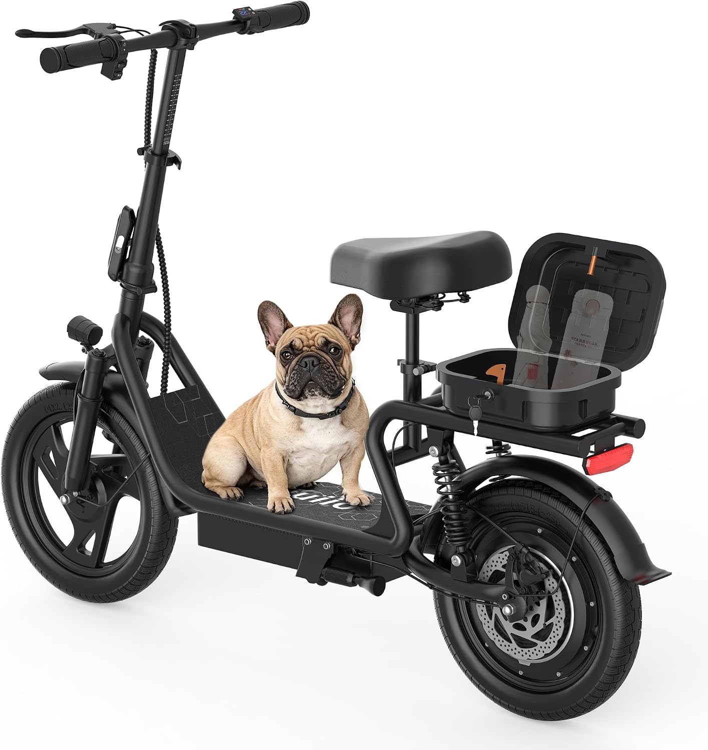 Electric Scooter, 350W-500W Motor, 19 MPH to 22MPH, 15-41 Miles Range, Dual Suspension, Dual Braking, App Control, Foldable Commuter E Scooter for Adults and Teens
