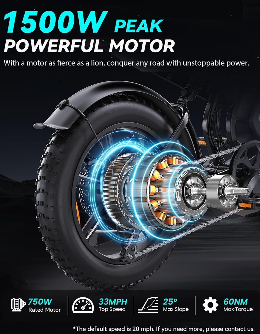 DTTZH F6/F6S/F6PRO Electric Bike for Adults with NFC & Password Unlock, 4000/2000/1500W, 50/40/33MPH, 60V 30Ah, 48V 15/25Ah E-Bike, 100-60 Miles Electric Motorcycle, 20' Fat Tire Electric Dirt Bike