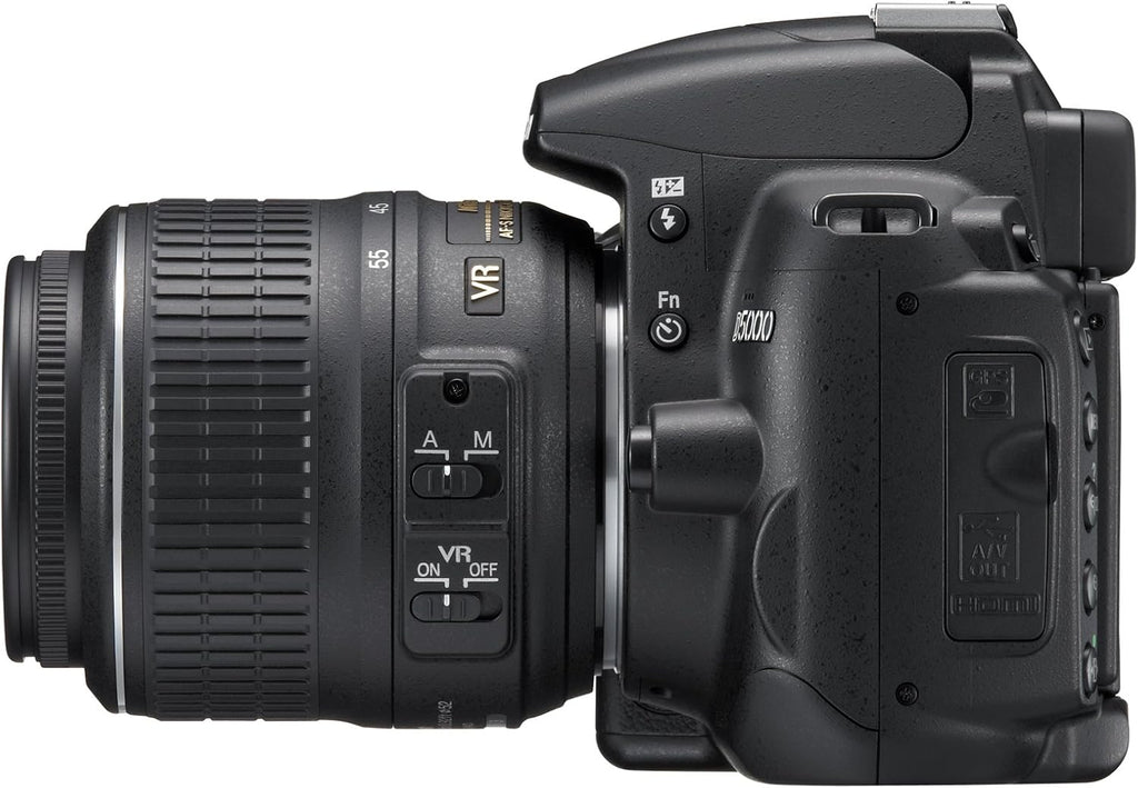Nikon D5000 12.3 MP DX Digital SLR Camera with 18-55mm f/3.5-5.6G VR Lens and 2.7-inch Vari-angle LCD