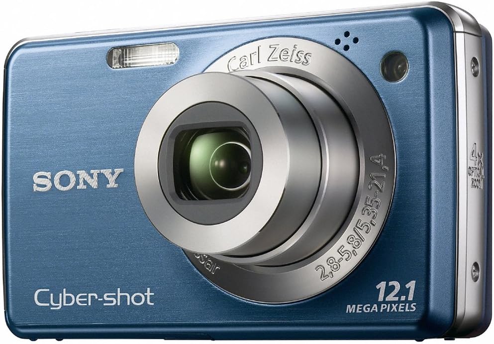 Sony Cyber-shot DSC-W230 12 MP Digital Camera with 4x Optical Zoom and Super Steady Shot Image Stabilization (Dark Blue)